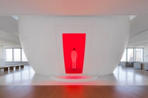 Three Saros James Turrell: Installation; Shelton, Mindel & Associates: Office Interior