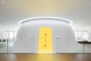 Three Saros James Turrell: Installation; Shelton, Mindel & Associates: Office Interior