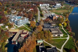 Visual Arts Building, University of Iowa, Steven Holl Architects