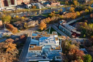 Visual Arts Building, University of Iowa, Steven Holl Architects