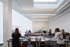 Visual Arts Building, University of Iowa, Steven Holl Architects